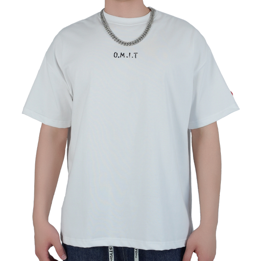 OIEEMTT Cotton Oversize T-shirt Loose Screen Printing Short Sleeve Top Graphic Summer Tee